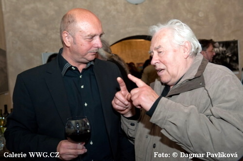 Zahájení výstavy - Stanislav Pokorný - K zemi blíž - foto: © Dagmar Pavlíková Zahájení výstavy - Stanislav Pokorný - K zemi blíž - foto: © Dagmar Pavlíková